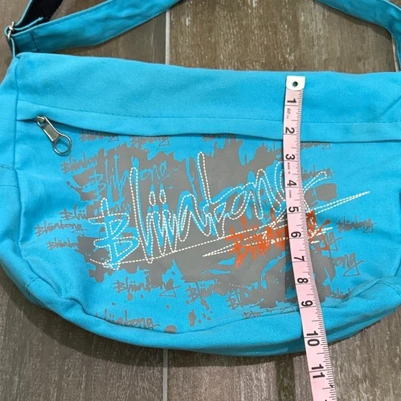 Vintage 90’s Billabong Blue and Gray Graphic Bag-Original OG - Picture 8 of 8